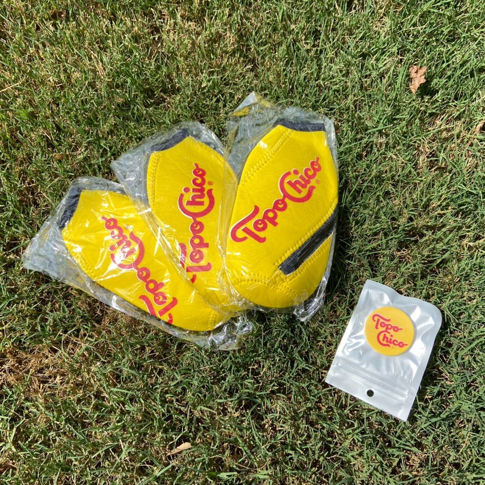 3 Pack Topo Chico Coozies + 1 Popsocket
